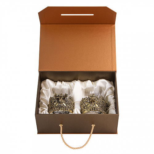 Набор из 2-ух бокалов для виски "Охота"