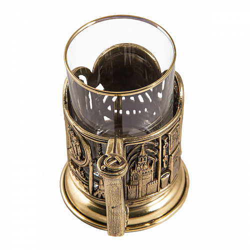 Подстаканник с ложкой "СССР"