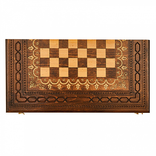 Подарочные шахматы + нарды "Милан"