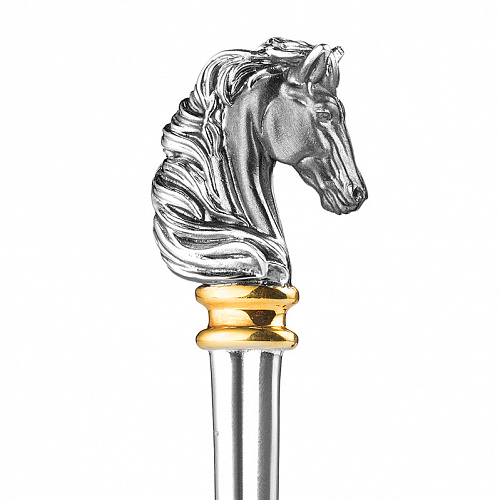 Армуд с ложкой и блюдцем "Лошадь"