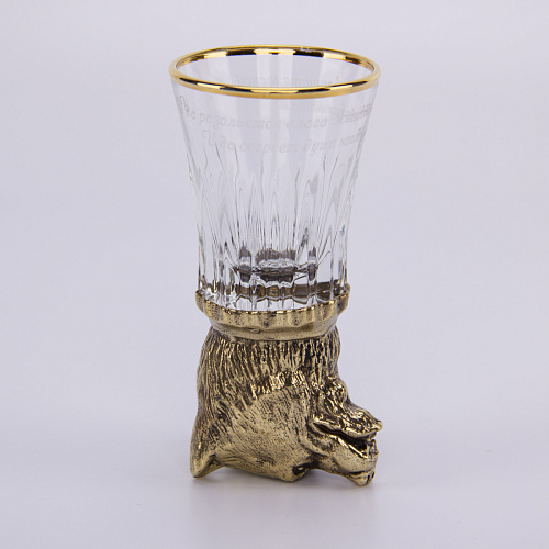 Набор из 6-ти стопок "Охота" в кейсе