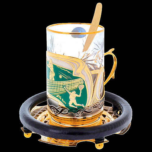 Подстаканник "Теннис" Златоуст