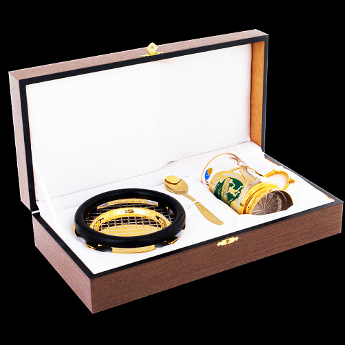 Подстаканник "Теннис" Златоуст