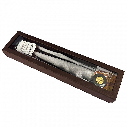 Палочки для еды из черного янтаря "Императорские"