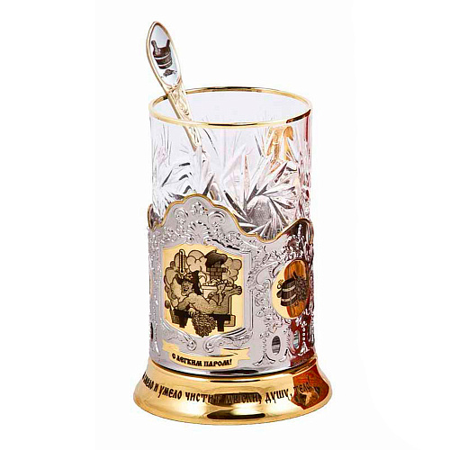 Набор из 2-ух подстаканников "Банька"